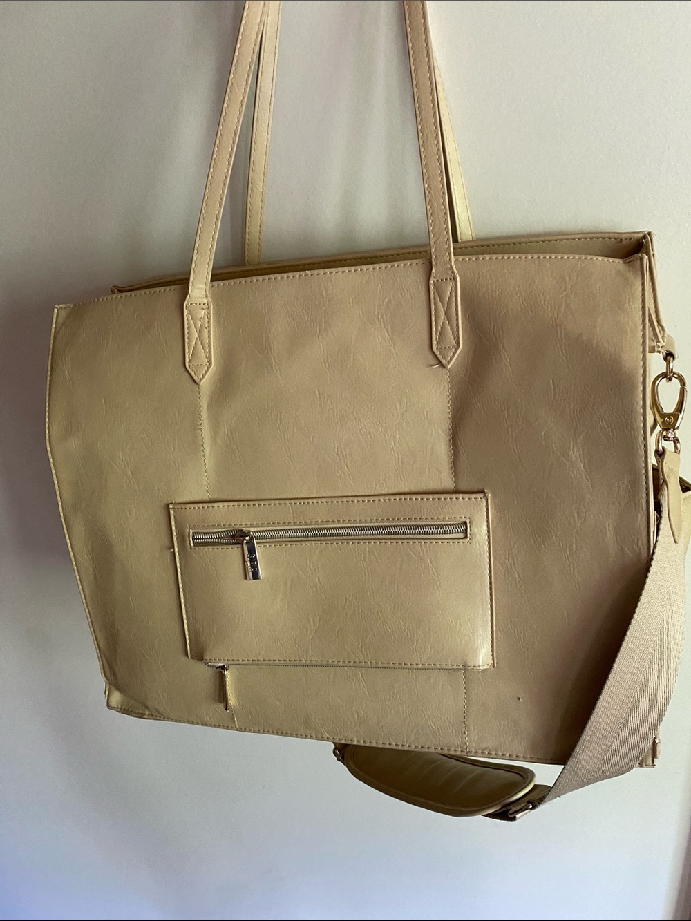 Béis - Neutral Beige Large Work Tote